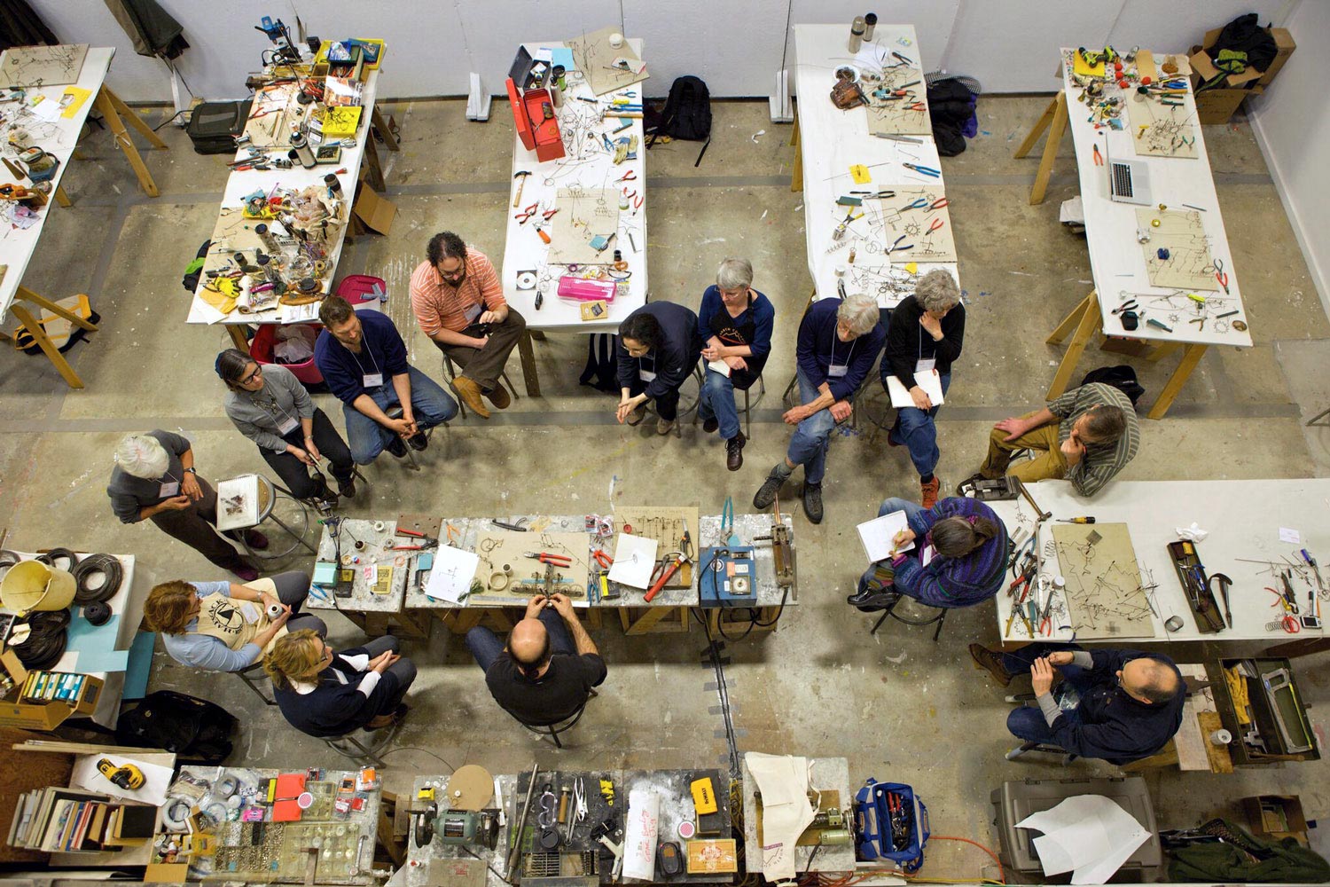 Training session with instructor